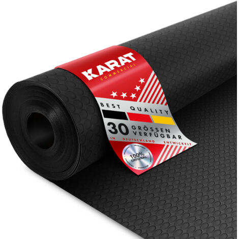 Tapis extérieur en caoutchouc, structure Picots, Épaisseur : 3 mm, 100 x 50 cm