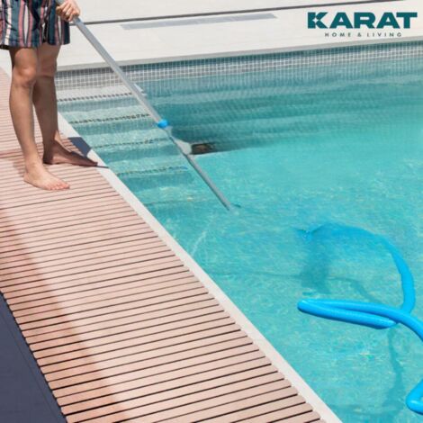 Tapis de bain antidérapant pour zones humides, Tapis antibactérien avec fonction de drainage, Beige, 43 x 300 cm