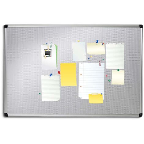 Tableau Argent Tableau adapté pour aimants Memo-Board 60 x 45 cm (1/4)