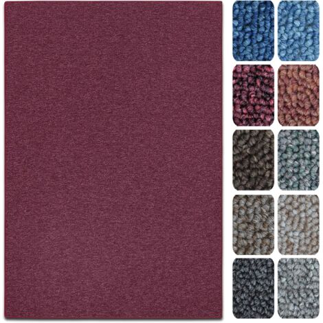 Tapis de Salon London Vin rouge 100 x 250 cm (1/5)