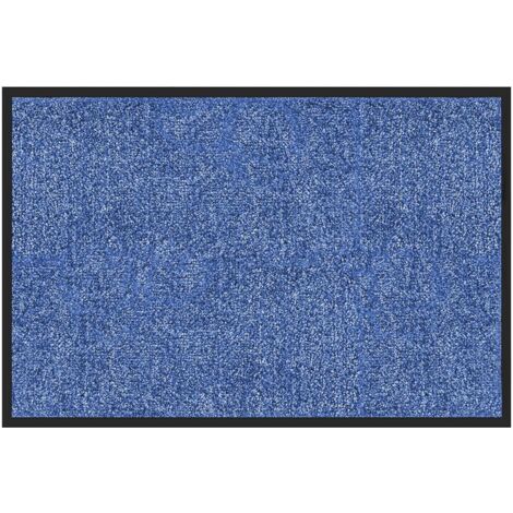 Tapis de Porte Paillasson d'entrée Rhine Bleu 200 x 200 cm