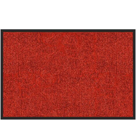 Tapis de Porte Paillasson d'entrée Rhine Rouge 120 x 300 cm