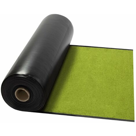 Rouleau de tapis d'entrée en polyester absorbant avec dos adhésif