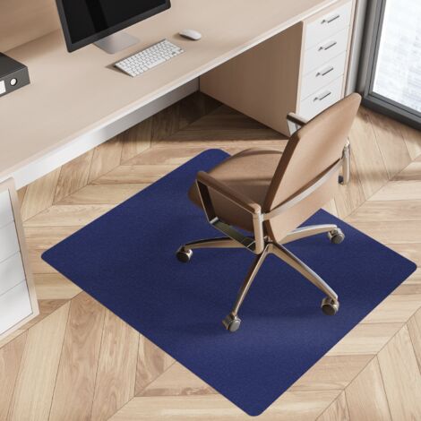 Tapis protège-sol Pour sols durs Bleu foncé 75 x 120 cm