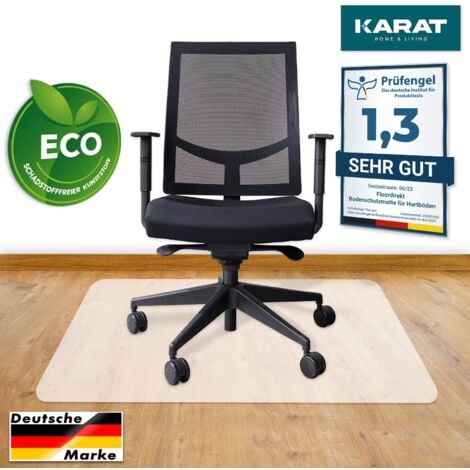 Neo Protection de Sol pour Chaise de Bureau épaisseur = 1,5 mm, Semi-transparent, 75 x 114 cm
