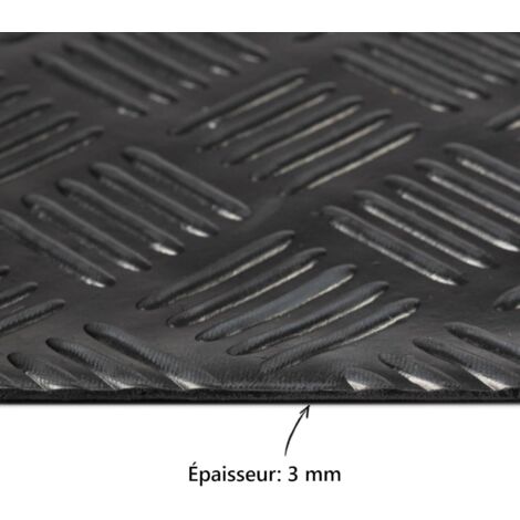 Etm - Tapis De Sol En Caoutchouc à Pastilles - Revêtement Etm - Tapis De Sol En Caoutchouc à Pastilles - Revêtement