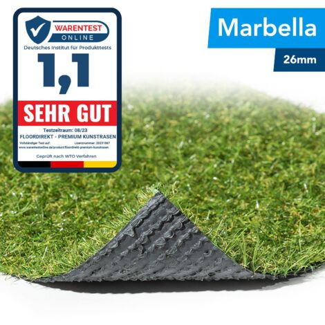 Pelouse artificielle Marbella Hauteur: 26 mm 200 x 300 cm (1/5)