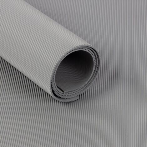 Tapis en caoutchouc Miniripp Gris 100 x 300 cm (1/5)