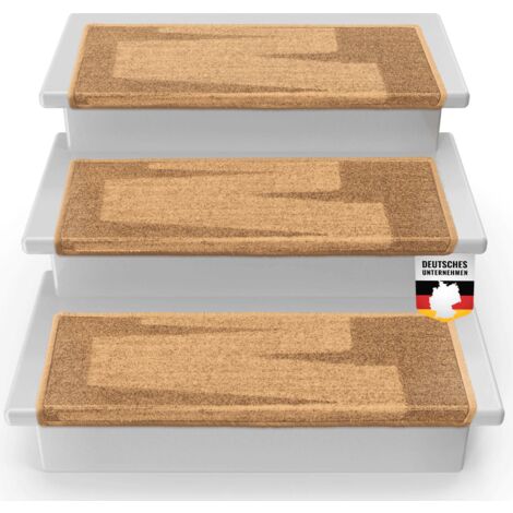 VidaXL Lot 2 Plaques Aluminium Antidérapantes 70x20 Cm Marches Escalier Damier