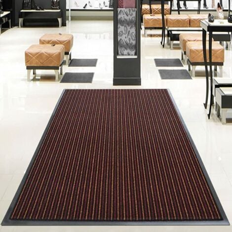 Tapis de Porte Paillasson d'entrée Tango Rouge 90 x 120 cm