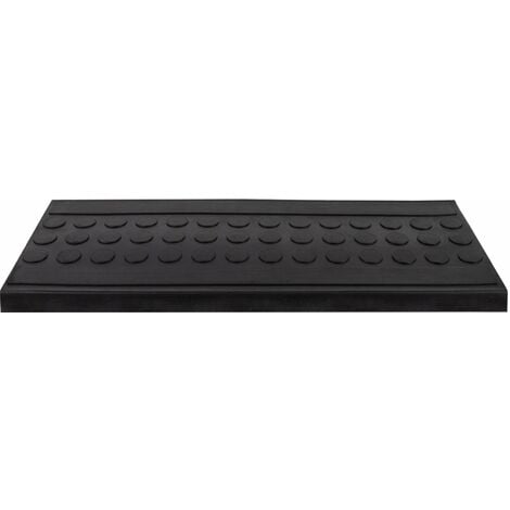 Tapis d'escalier en caoutchouc Antidérapant Pièce de monnaie 25 x 65 cm