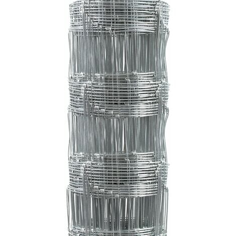 Clôtures forestière Galvanisé 100 cm x 50 m, Largeur de maille: 15 cm