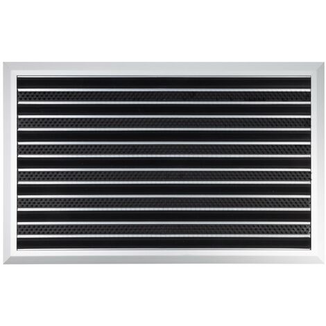 Paillasson en aluminium Spectral Brosses en PVC 54 x 83 cm