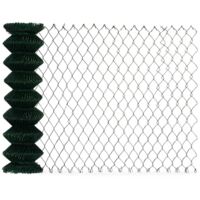 Grillage rouleau 1,5 m x 15 m simple torsion,Vert, Maille hexagonale : 60 mm