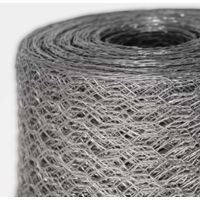Karat – Grillage triple torsion en acier galvanisé 25 mm – Maille hexagonale 100 cm x 10 m – Résistant aux intempéries pour enclos animaux