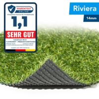 Pelouse artificielle Riviera Hauteur: 14 mm, 200 x 1200 cm