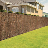 Karat – Canisse brise-vue en bruyère naturelle 100 x 300 cm – Tissage fil galvanisé – Résistant aux intempéries – Épaisseur 10-20 mm