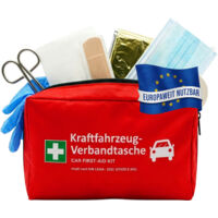 Trousse de secours voiture DIN 13164:2022 - Kit complet pour premiers secours
