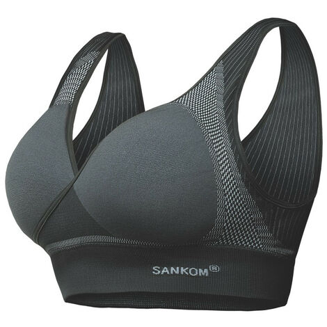 SANKOM Women Back Support Grey Wireless Back Support Posture