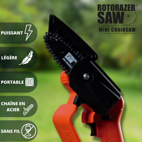 Mini electric chainsaw Trickblade pro Rotorazer Mini Chainsaw