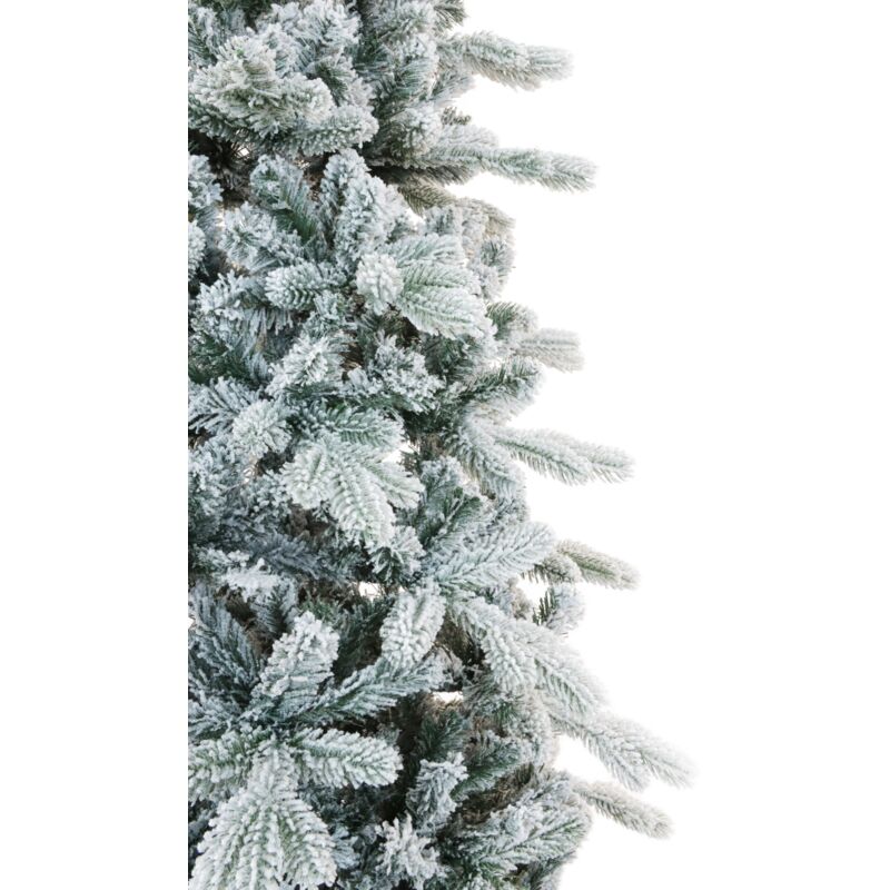 Albero di Natale innevato, Slim, realistico - Gaia