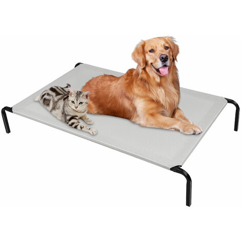 Simple Trending Erhöhtes Hundebett – Wasserdicht & Atmungsaktiv Für Kleine/mittelgroße Hunde, 92,7x57,1 Cm