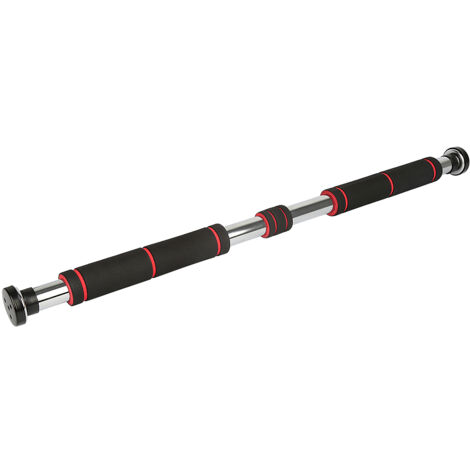 Haloyo® Klimmzugstange Türreckstange Türreck Rückentrainer Türstange 80-130cm 150kg Fitness Gerät (1/5)