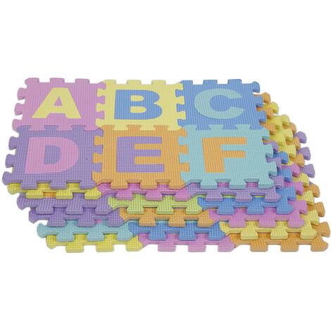 36tlg. Puzzlematte Spielmatte EVA Bodenmatte Puzzleteppich Lernmatte Baby  Kinder