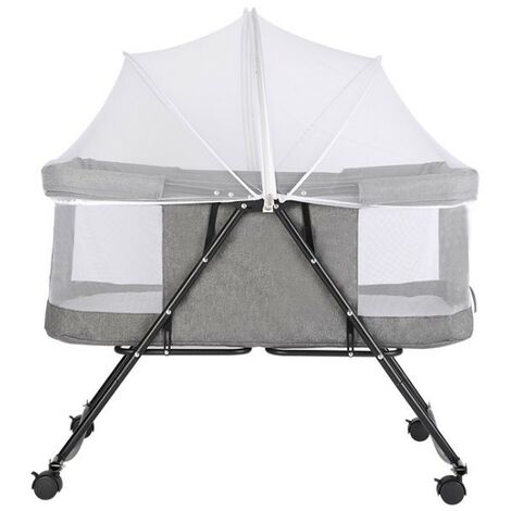 Baby Reisebett Beistellbett Moskitonetz Baby Kinderbett komplett klappbar mobil