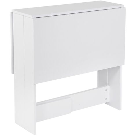 Klapptisch Esstisch Tisch klappbar Raumwunder 1037673.4cm Tisch Möbel Weiß
