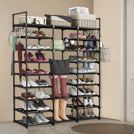 Türorganizer Mit 14 Taschen – Platzsparendes Schuhregal Zum Aufhängen, Ideal Für Schuhe, Spielzeug & Mehr