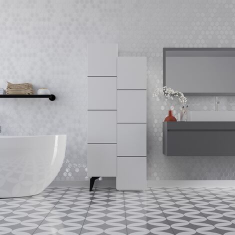 Decortie Stair Multipurpose Cabinet - White (1/5)