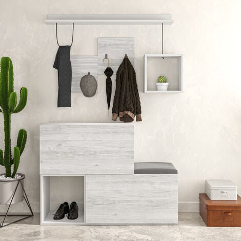 Decortie Holdon Hanger - White / Ancient White