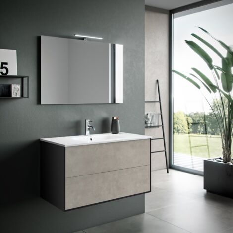 Ensemble salle de bain 4 pièces AGO havane (1/5)