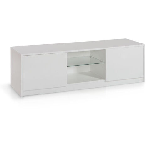 Banc TV PANAREA blanc (1/3)