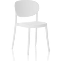 Set de 4 Chaises d’intérieur/extérieur ICE blanc