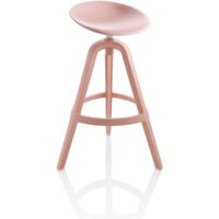 Set de 2 Tabourets intérieur/extérieur BONNY rose