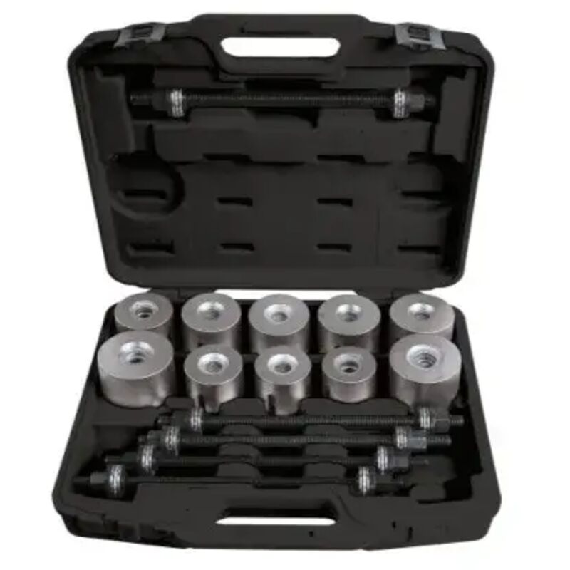 Lotto Di 10 Boccole Passacavo Heyco SB-500-6 Nere Per Pannello Da 1/2 Pollice &ndash; Nylon UL94V-2, Montaggio A Pressione