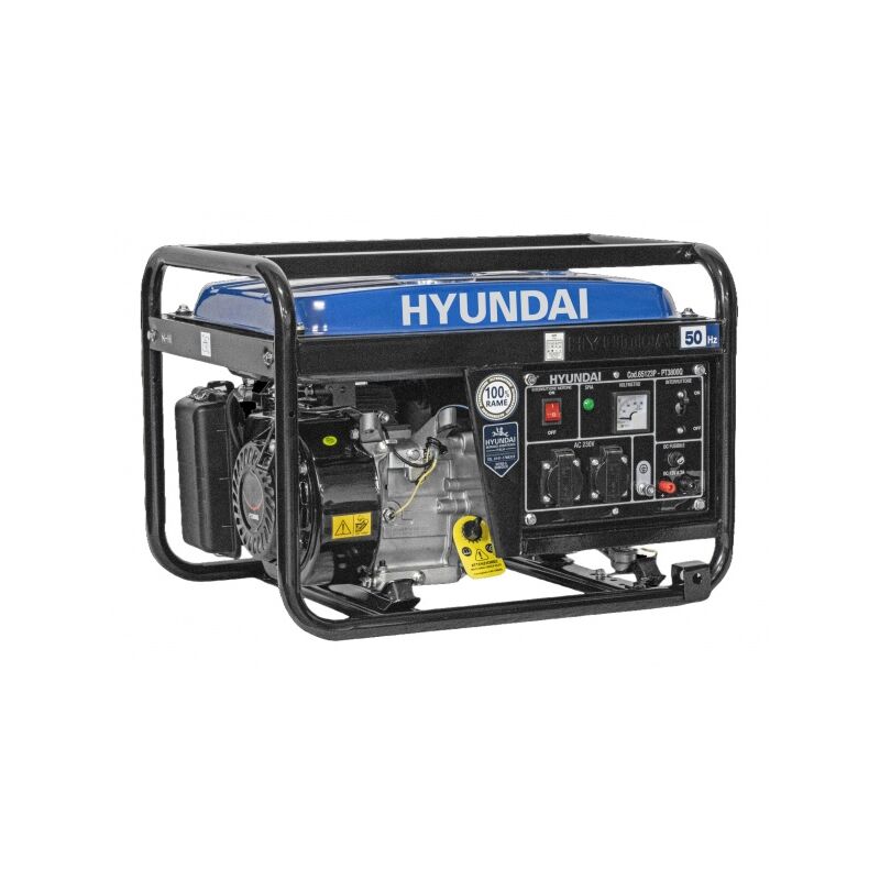 Hyundai 65123 PT3800-Q Generatore di corrente Monofase a benzina 2,7 Kw