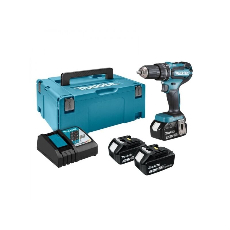 Makita DHP485RF3J Trapano avvitatore a percussione 18v