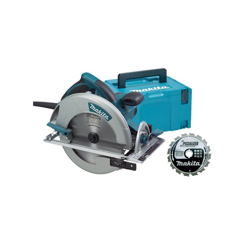 Makita 1 Sega Circolare 190MM 1200W, 1200 W, 220 V, Blue : : Fai  da te