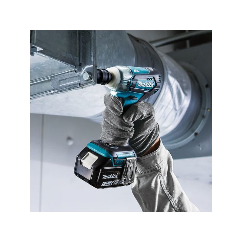 Avvitatore impulsi Makita dtw181rtj 18V massa battente 210 Nm 1/2+ set  bussole D-41517