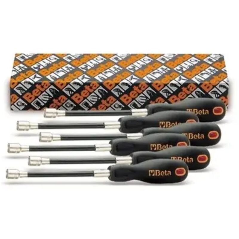 Beta 942BX 9 - Chiave A Bussola Corta 9 Mm - Esagonale - Cromata - Made In Italy