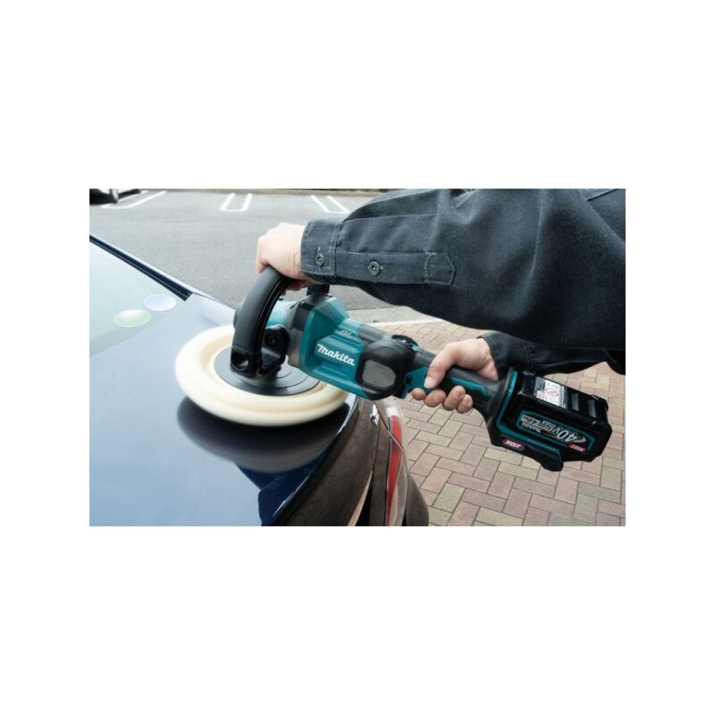 Makita PV001GM201 Lucidatrice 40 V Brushless con due batterie