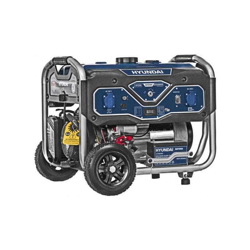 Hyundai LS4050EB 3,5 KW 196 CC Generatore di corrente monofase a benzina