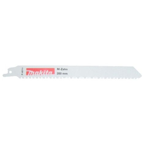 Makita P-45711 Lama per seghetto diritto 200x0,9 mm per PVC e metallo 5 Pz.