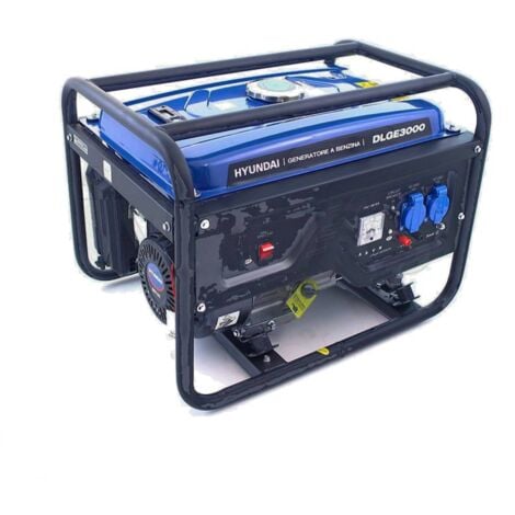Hyundai 65132 Generatore di corrente Monofase AVR a benzina 2,5 Kw