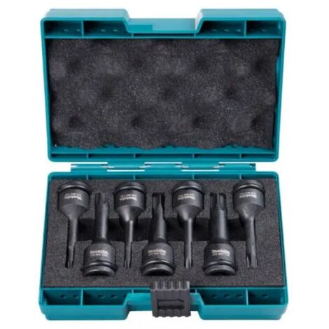 Makita E-23628 Set di chiavi Torx Impact Black 1/2" quadro 7 Pz.
