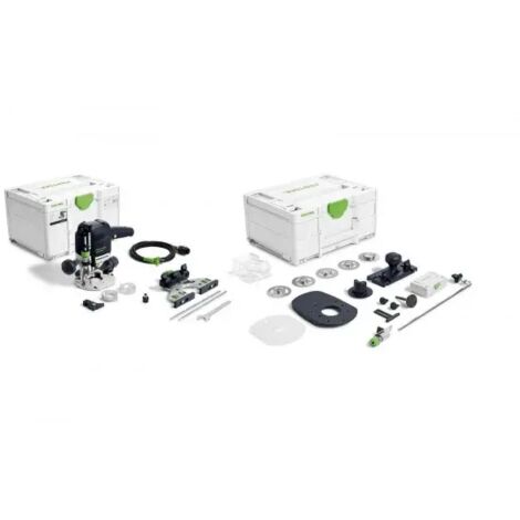 Festool OF 1010 REBQ-Set Fresatrice verticale 1010 W con accessori
