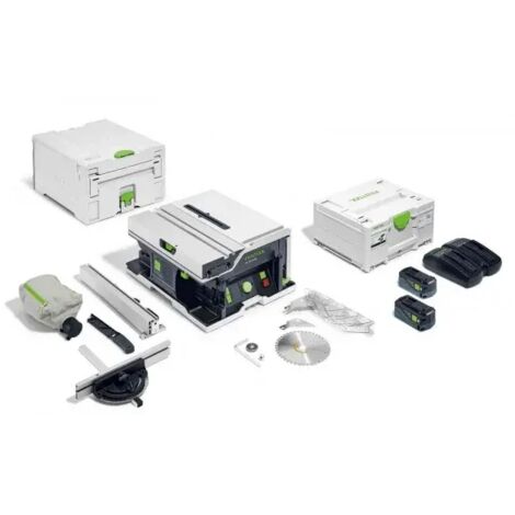 Festool CSC SYS 50 EBI-Plus Sega circolare da banco a batteria 18 V